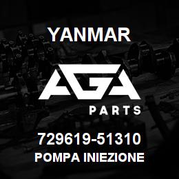 729619-51310 Yanmar POMPA INIEZIONE | AGA Parts