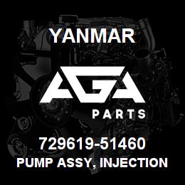 729619-51460 Yanmar pump assy, injection | AGA Parts