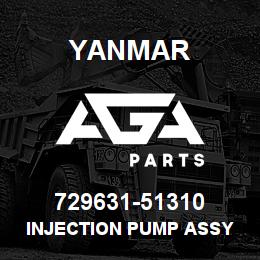 729631-51310 Yanmar INJECTION PUMP ASSY | AGA Parts
