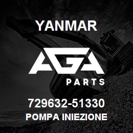 729632-51330 Yanmar POMPA INIEZIONE | AGA Parts