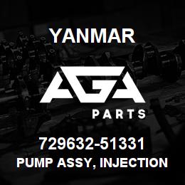 729632-51331 Yanmar PUMP ASSY, INJECTION | AGA Parts