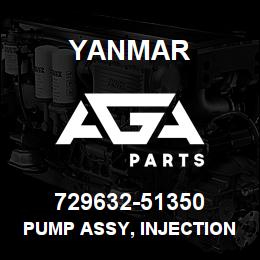 729632-51350 Yanmar PUMP ASSY, INJECTION | AGA Parts