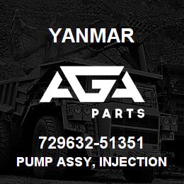 729632-51351 Yanmar PUMP ASSY, INJECTION | AGA Parts
