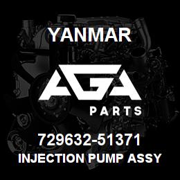 729632-51371 Yanmar injection pump assy | AGA Parts