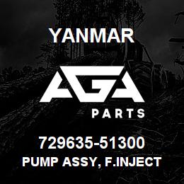 729635-51300 Yanmar PUMP ASSY, F.INJECT | AGA Parts