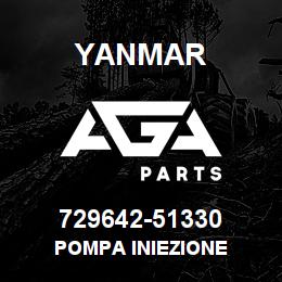 729642-51330 Yanmar POMPA INIEZIONE | AGA Parts