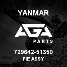 729642-51350 Yanmar FIE ASSY | AGA Parts
