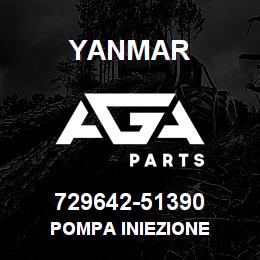 729642-51390 Yanmar POMPA INIEZIONE | AGA Parts