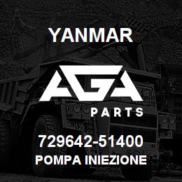 729642-51400 Yanmar POMPA INIEZIONE | AGA Parts