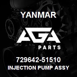 729642-51510 Yanmar INJECTION PUMP ASSY | AGA Parts