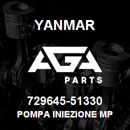 729645-51330 Yanmar POMPA INIEZIONE MP | AGA Parts