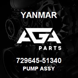 729645-51340 Yanmar PUMP ASSY | AGA Parts