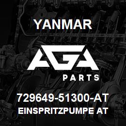 729649-51300-AT Yanmar Einspritzpumpe AT | AGA Parts