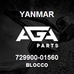 729900-01560 Yanmar BLOCCO | AGA Parts