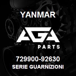 729900-92630 Yanmar SERIE GUARNIZIONI | AGA Parts