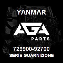 729900-92700 Yanmar SERIE GUARNIZIONE | AGA Parts