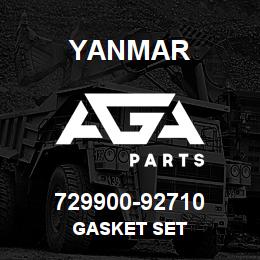 729900-92710 Yanmar GASKET SET | AGA Parts