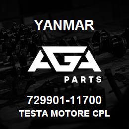 729901-11700 Yanmar TESTA MOTORE cpl | AGA Parts