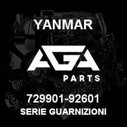 729901-92601 Yanmar SERIE GUARNIZIONI | AGA Parts