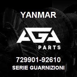 729901-92610 Yanmar SERIE GUARNIZIONI | AGA Parts