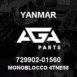 729902-01560 Yanmar MONOBLOCCO 4TNE98 | AGA Parts