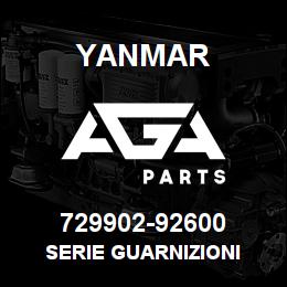 729902-92600 Yanmar SERIE GUARNIZIONI | AGA Parts