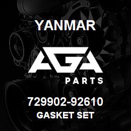 729902-92610 Yanmar GASKET SET | AGA Parts