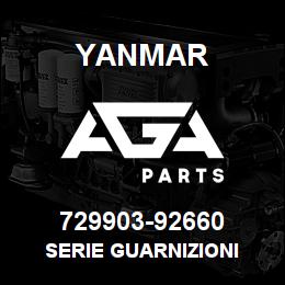729903-92660 Yanmar SERIE GUARNIZIONI | AGA Parts