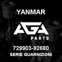 729903-92680 Yanmar SERIE GUARNIZIONI | AGA Parts