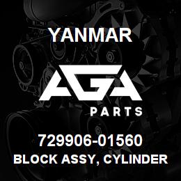 729906-01560 Yanmar BLOCK ASSY, CYLINDER | AGA Parts
