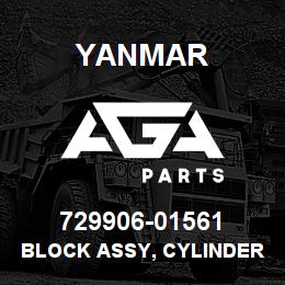 729906-01561 Yanmar BLOCK ASSY, CYLINDER | AGA Parts