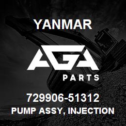 729906-51312 Yanmar PUMP ASSY, INJECTION | AGA Parts
