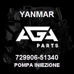 729906-51340 Yanmar POMPA INIEZIONE | AGA Parts