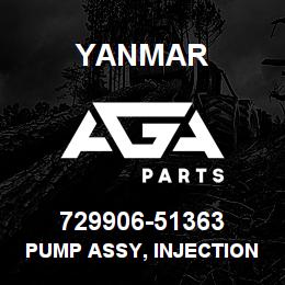 729906-51363 Yanmar PUMP ASSY, INJECTION | AGA Parts