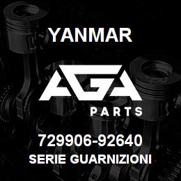 729906-92640 Yanmar SERIE GUARNIZIONI | AGA Parts