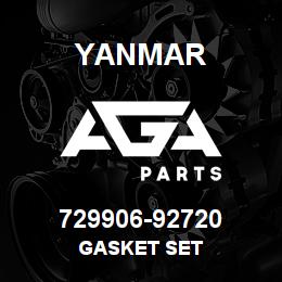 729906-92720 Yanmar gasket set | AGA Parts
