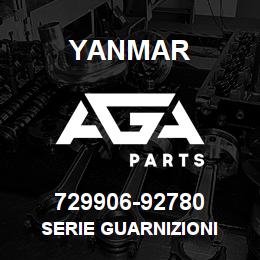 729906-92780 Yanmar SERIE GUARNIZIONI | AGA Parts