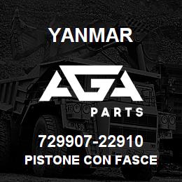 729907-22910 Yanmar PISTONE CON FASCE | AGA Parts