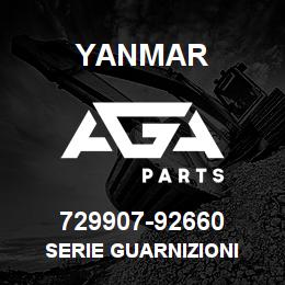 729907-92660 Yanmar SERIE GUARNIZIONI | AGA Parts