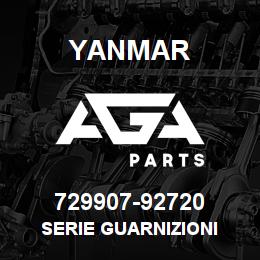 729907-92720 Yanmar SERIE GUARNIZIONI | AGA Parts
