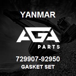729907-92950 Yanmar gasket set | AGA Parts
