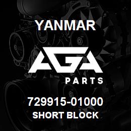 729915-01000 Yanmar SHORT BLOCK | AGA Parts