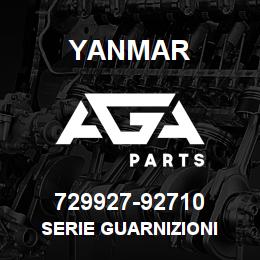 729927-92710 Yanmar SERIE GUARNIZIONI | AGA Parts