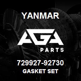 729927-92730 Yanmar GASKET SET | AGA Parts