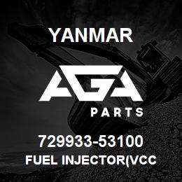 729933-53100 Yanmar FUEL INJECTOR(VCC | AGA Parts