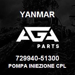 729940-51300 Yanmar POMPA INIEZIONE CPL | AGA Parts