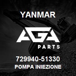 729940-51330 Yanmar POMPA INIEZIONE | AGA Parts