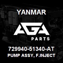729940-51340-AT Yanmar PUMP ASSY, F.INJECT | AGA Parts