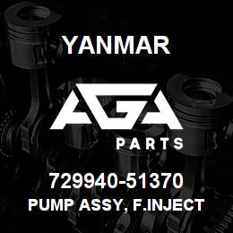 729940-51370 Yanmar PUMP ASSY, F.INJECT | AGA Parts