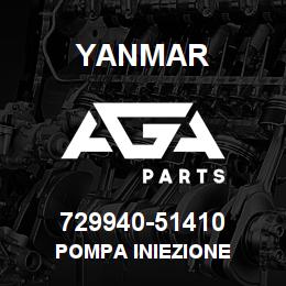 729940-51410 Yanmar POMPA INIEZIONE | AGA Parts
